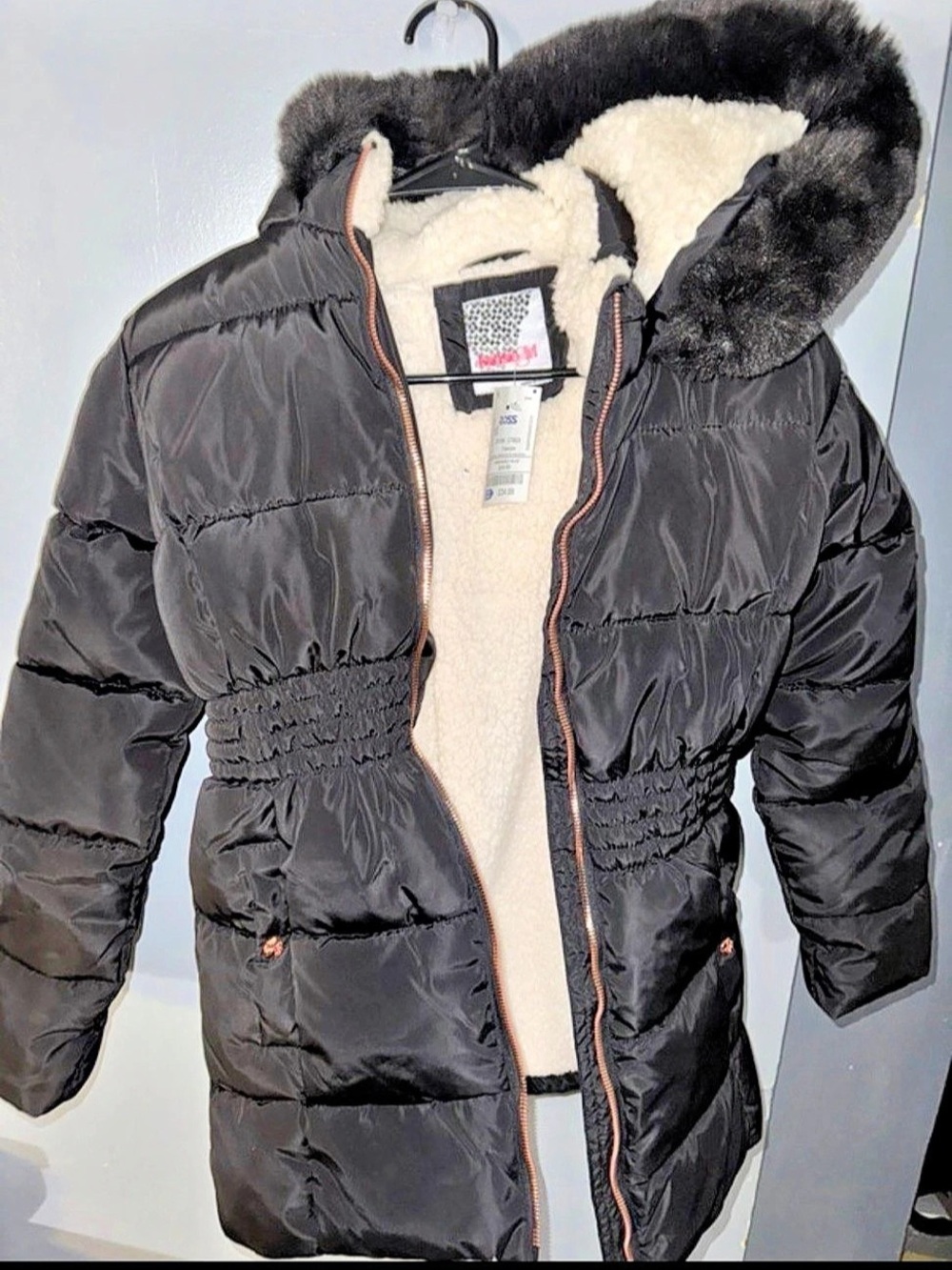 NWOT Kensie Girl Girls Winter Puffer Jacket Size 14/16